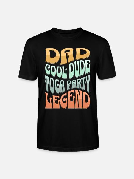 Papa Toga - Stanley/Stella CRAFTER Unisex Organic T-Shirt - black