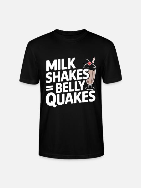 Lactose intolerance Lactose intolerant - Stanley/Stella CRAFTER Unisex Organic T-Shirt - black
