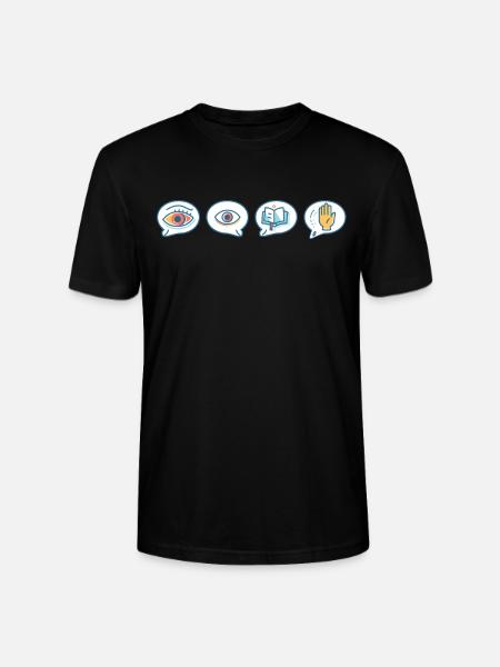 phonemisPhonemic consciousness science - Stanley/Stella CRAFTER Unisex Organic T-Shirt - black
