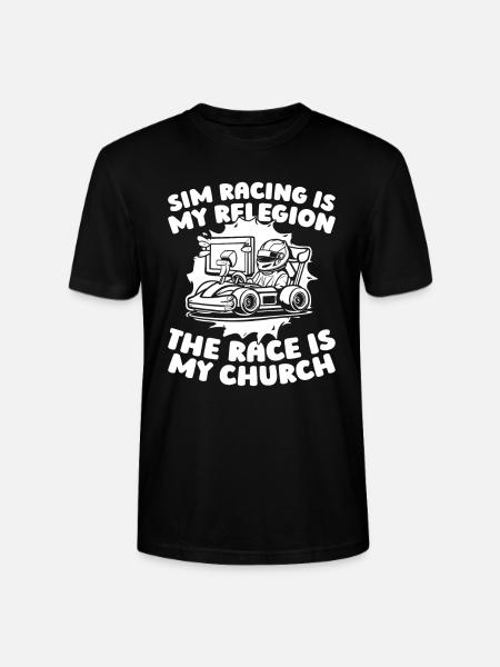 Sim Racing - Stanley/Stella Unisex Bio-T-Shirt CRAFTER - Schwarz