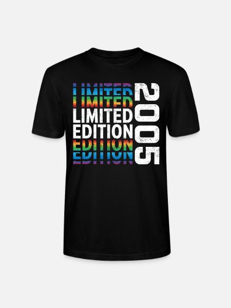 Limited Edition 2005 - Stanley/Stella CRAFTER Unisex Organic T-Shirt - black