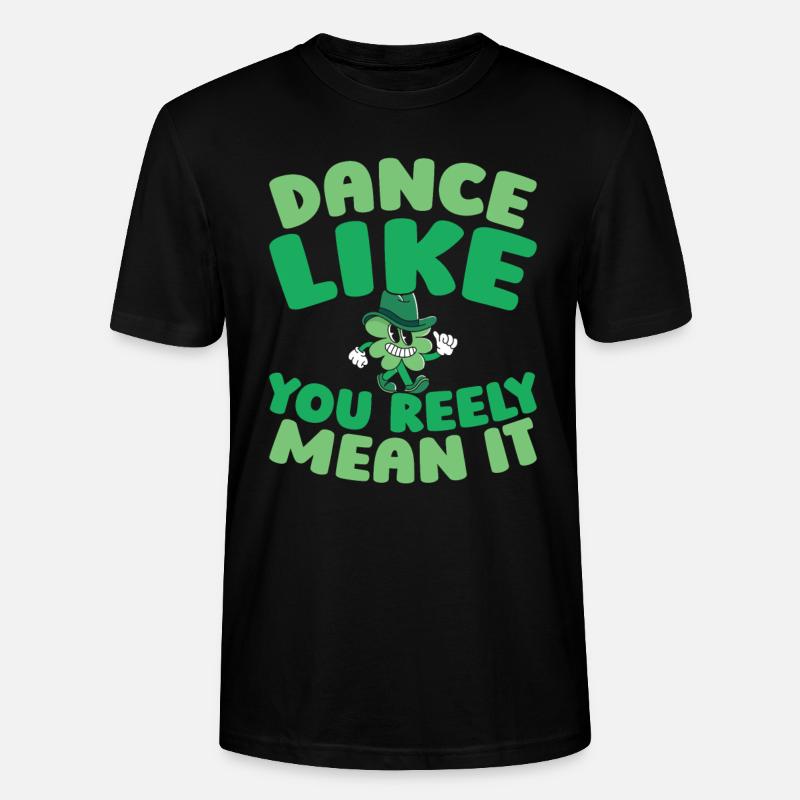 Irish Dance Irischer Tanz - Stanley/Stella Unisex Bio-T-Shirt CRAFTER - Schwarz