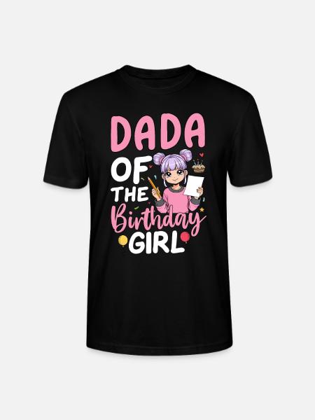 Dada De La Fille D’anniversaire - T-shirt bio CRAFTER Stanley Stella Unisexe - noir