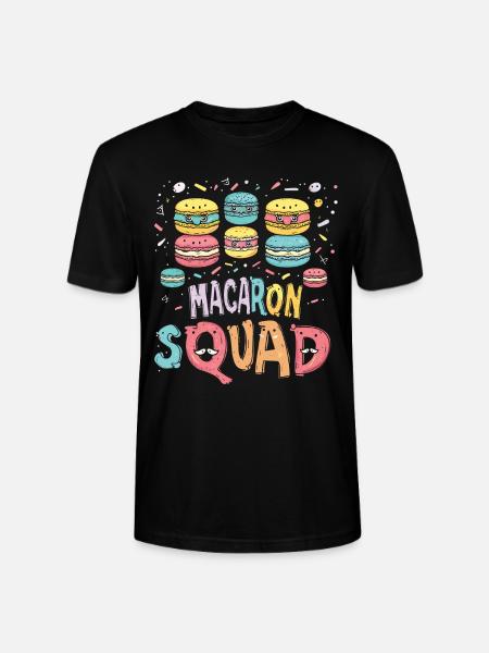 Macaron lovers Macaron Baker - Stanley/Stella CRAFTER Unisex Organic T-Shirt - black