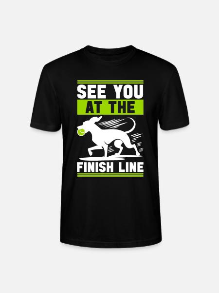 Flyball Dog Sports - Stanley/Stella CRAFTER Unisex Organic T-Shirt - black