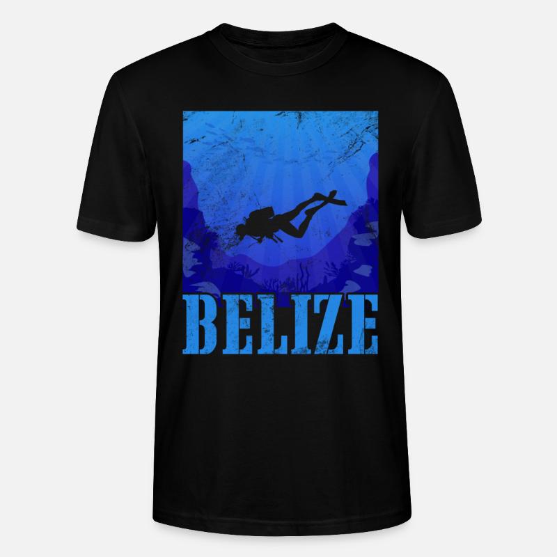 Belize - Stanley/Stella Unisex Bio-T-Shirt CRAFTER - Schwarz
