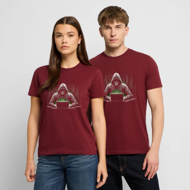 Hacker Programmierer Programmieren Informatik Stanley/Stella Unisex Bio-T-Shirt CRAFTER