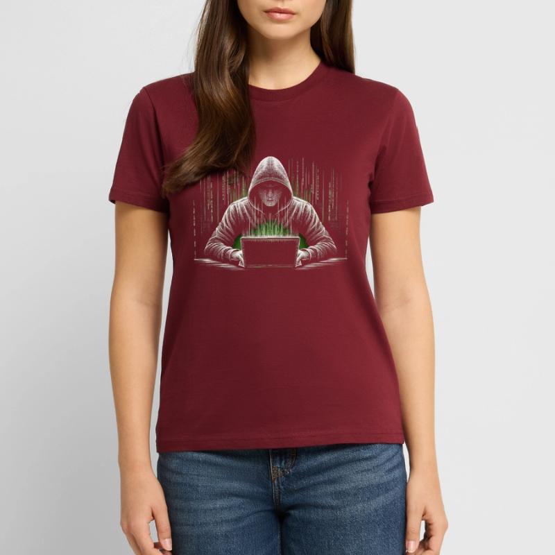 Hacker Programmeur Programmation Informatique T-shirt bio CRAFTER Stanley Stella Unisexe