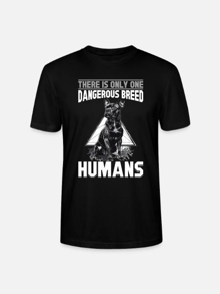 Pitbull Terrier Dog Owner - Stanley/Stella Unisex Bio-T-Shirt CRAFTER - Schwarz