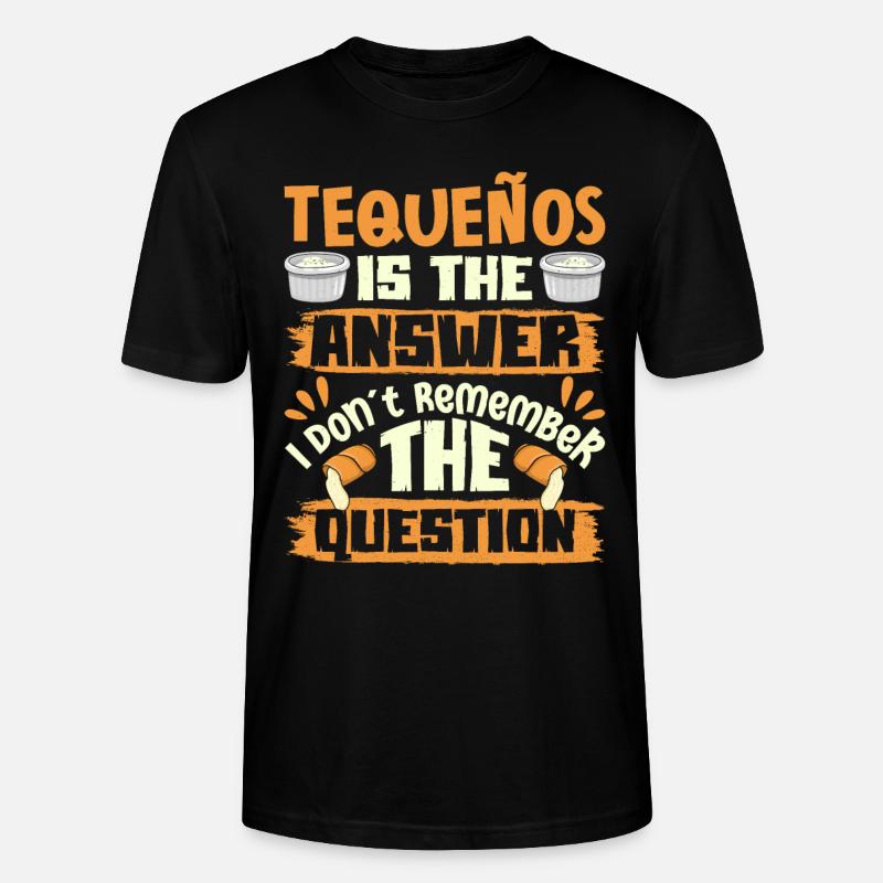 Tequenos venezolanisch - Stanley/Stella Unisex Bio-T-Shirt CRAFTER - Schwarz