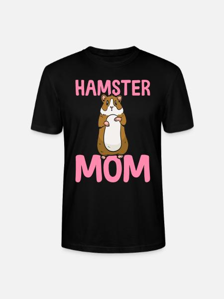 Hamster-Mama Hammy - Stanley/Stella Unisex Bio-T-Shirt CRAFTER - Schwarz