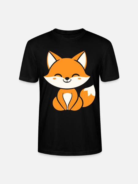 Fuchs - Stanley/Stella Unisex Bio-T-Shirt CRAFTER - Schwarz