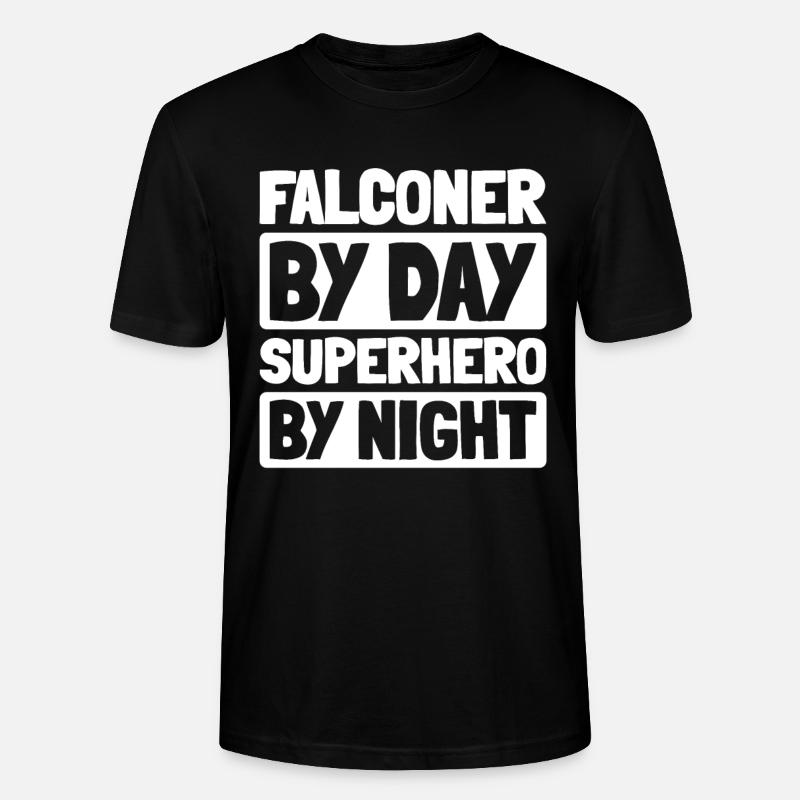 Falkner - Stanley/Stella Unisex Bio-T-Shirt CRAFTER - Schwarz
