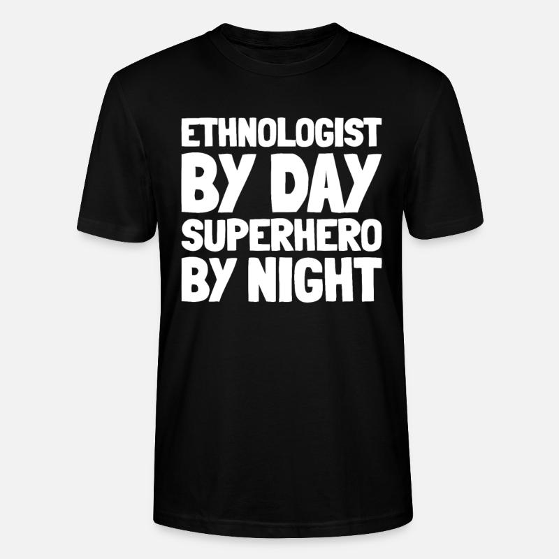 Ethnologue - T-shirt bio CRAFTER Stanley Stella Unisexe - noir
