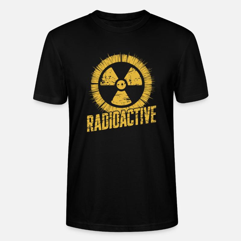 Radioactive - Stanley/Stella Unisex Bio-T-Shirt CRAFTER - Schwarz