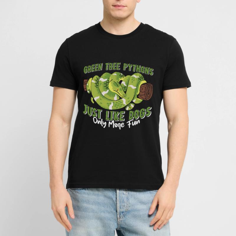 Green Tree Python Stanley/Stella Unisex Bio-T-Shirt CRAFTER