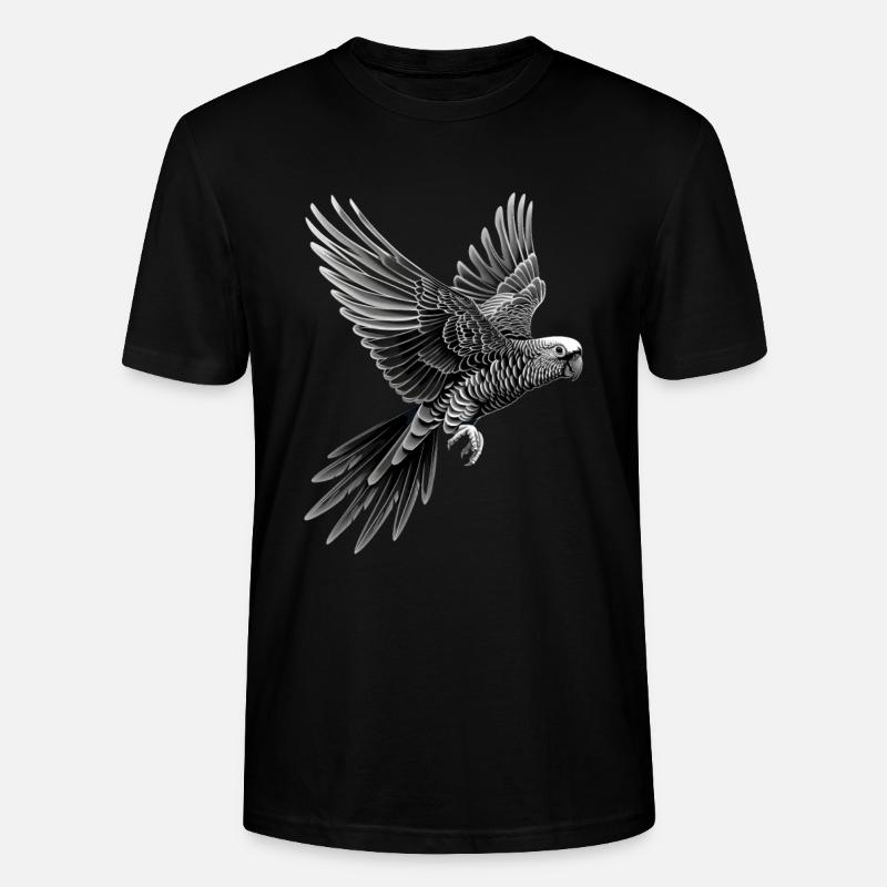 Sittiche - Stanley/Stella Unisex Bio-T-Shirt CRAFTER - Schwarz