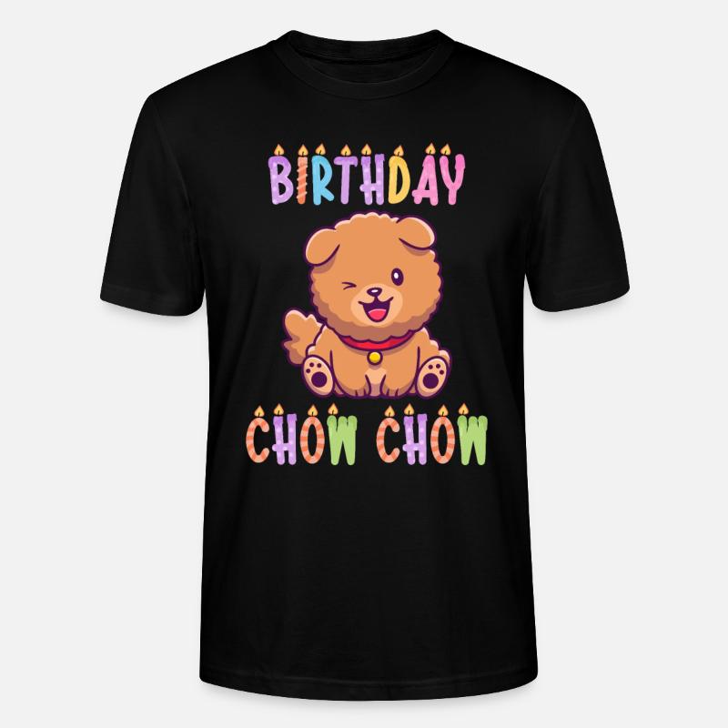 Cadeaux Chow Chow - T-shirt bio CRAFTER Stanley Stella Unisexe - noir