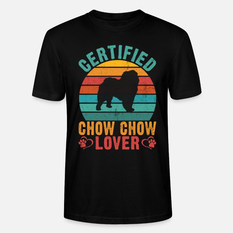 Cadeaux Chow Chow - T-shirt bio CRAFTER Stanley Stella Unisexe - noir