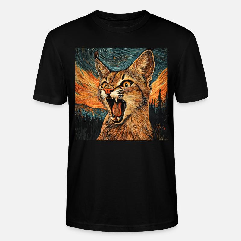 Karakal - Stanley/Stella Unisex Bio-T-Shirt CRAFTER - Schwarz