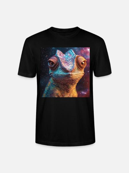 Chamäleon - Stanley/Stella Unisex Bio-T-Shirt CRAFTER - Schwarz