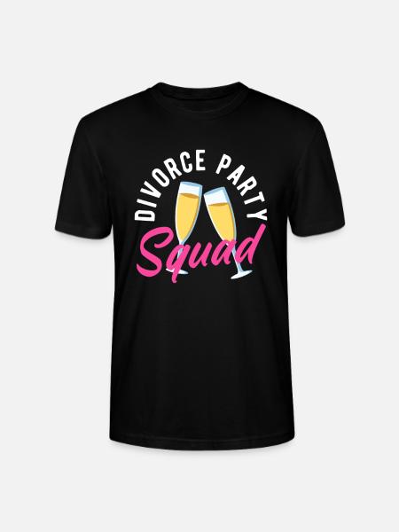 Scheidung Party Squad Prost Scheidung - Stanley/Stella Unisex Bio-T-Shirt CRAFTER - Schwarz