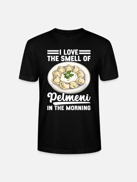 Pelmeni Russian Cuisine - Stanley/Stella CRAFTER Unisex Organic T-Shirt - black