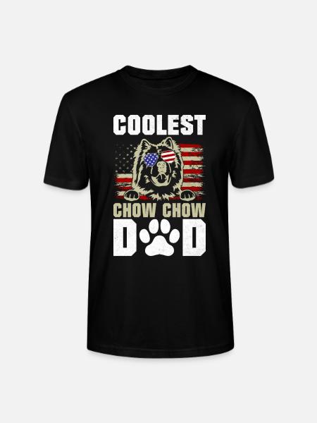 Chow Chow Gifts - Stanley/Stella CRAFTER Unisex Organic T-Shirt - black