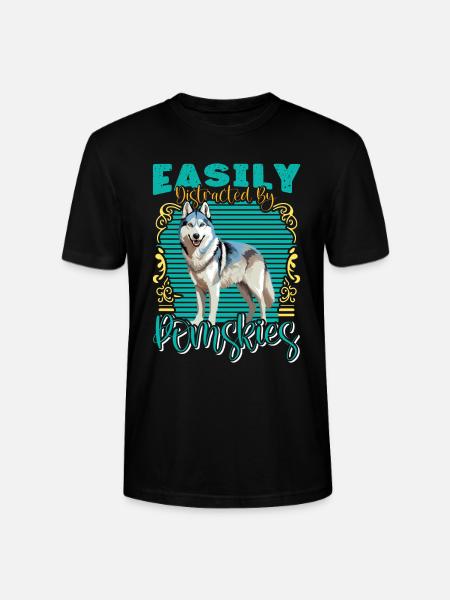 Dog saying dog dog - Stanley/Stella CRAFTER Unisex Organic T-Shirt - black