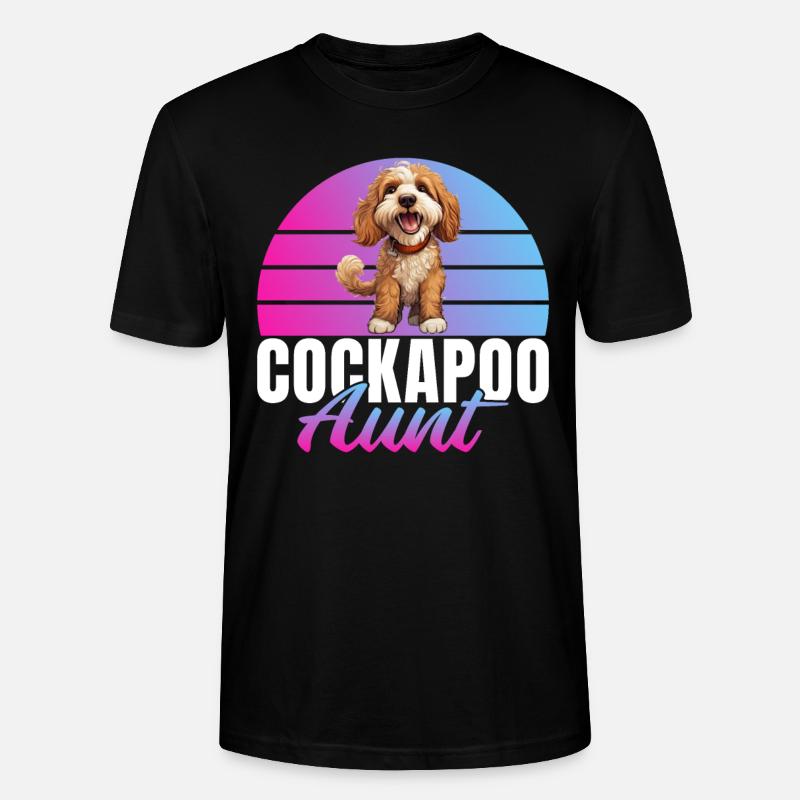 Cockapoo Gifts - Stanley/Stella Unisex Bio-T-Shirt CRAFTER - Schwarz
