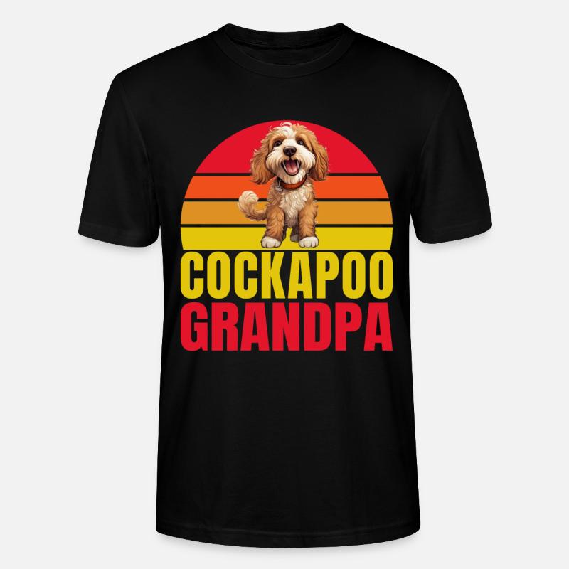 Cockapoo Gifts - Stanley/Stella Unisex Bio-T-Shirt CRAFTER - Schwarz
