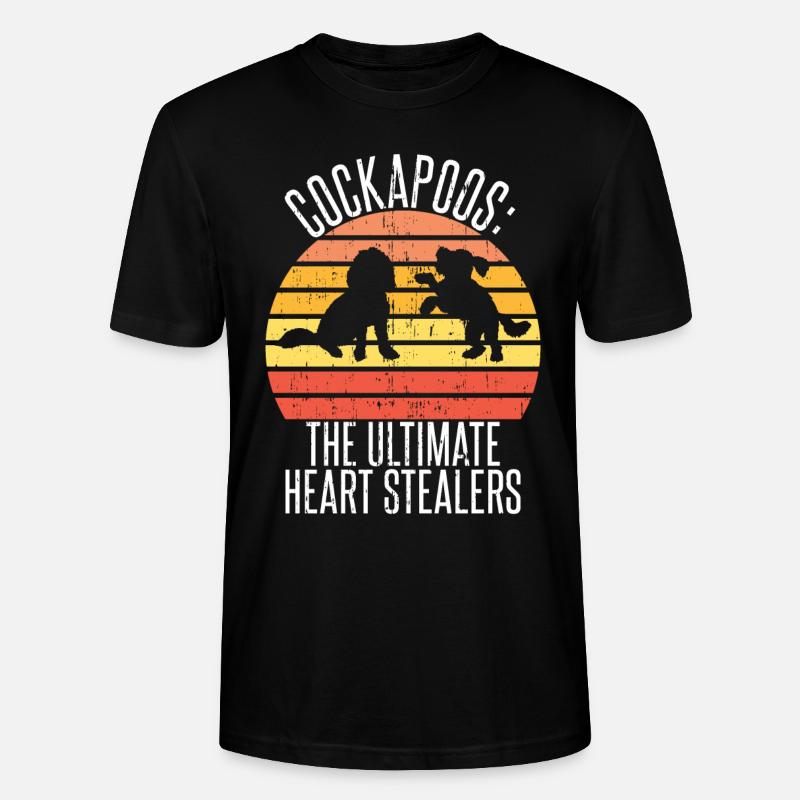 Cockapoo Gifts - Stanley/Stella Unisex Bio-T-Shirt CRAFTER - Schwarz