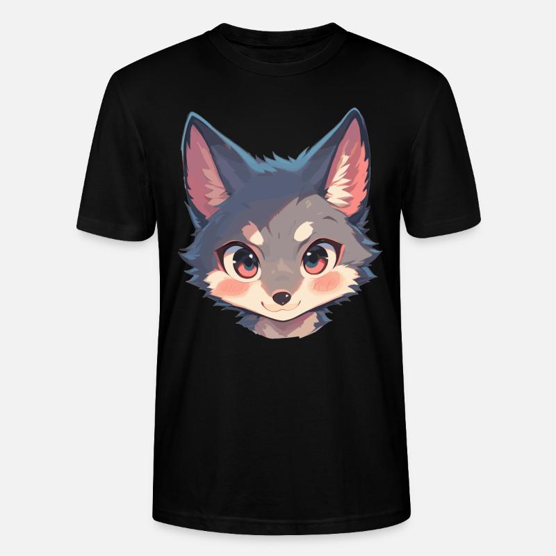 Graufüchse Graufuchs - Stanley/Stella Unisex Bio-T-Shirt CRAFTER - Schwarz