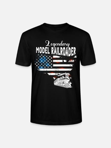 Model Railroader US - Stanley/Stella CRAFTER Unisex Organic T-Shirt - black