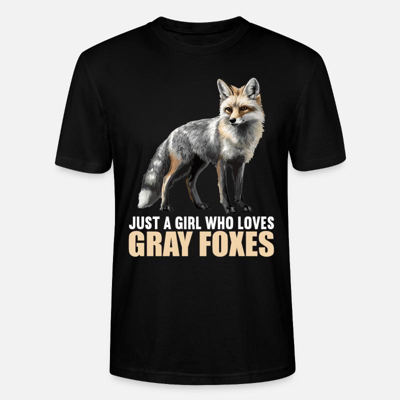 Graufüchse Graufuchs - Stanley/Stella Unisex Bio-T-Shirt CRAFTER - Schwarz