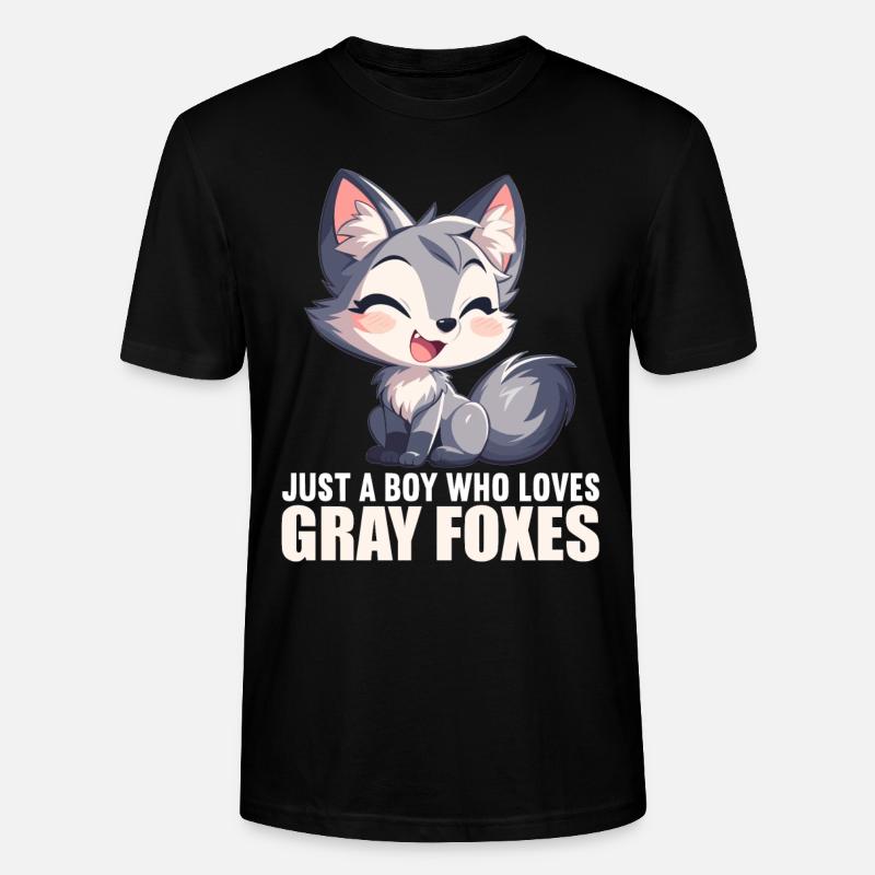 Graufüchse Graufuchs - Stanley/Stella Unisex Bio-T-Shirt CRAFTER - Schwarz