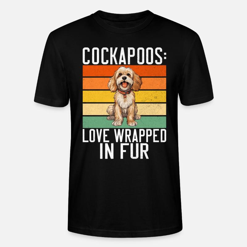Cockapoo Gifts - Stanley/Stella Unisex Bio-T-Shirt CRAFTER - Schwarz