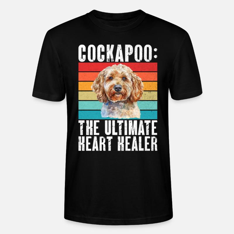 Cockapoo Gifts - Stanley/Stella Unisex Bio-T-Shirt CRAFTER - Schwarz