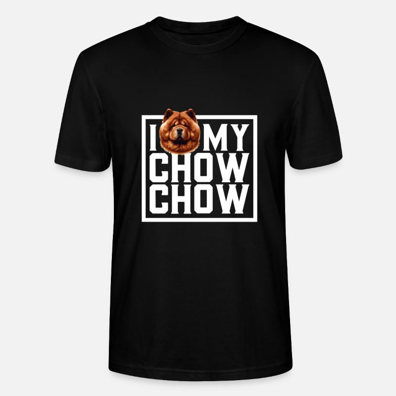 J’adore mon Chow Chow - T-shirt bio CRAFTER Stanley Stella Unisexe - noir