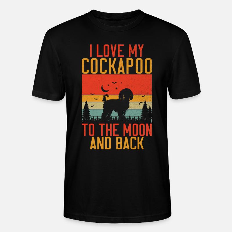 Cockapoo Gifts - Stanley/Stella Unisex Bio-T-Shirt CRAFTER - Schwarz