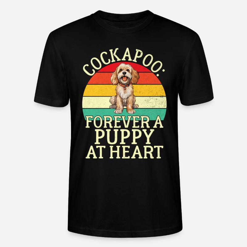 Cockapoo Gifts - Stanley/Stella Unisex Bio-T-Shirt CRAFTER - Schwarz