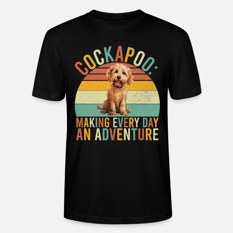 Cockapoo Gifts - Stanley/Stella Unisex Bio-T-Shirt CRAFTER - Schwarz