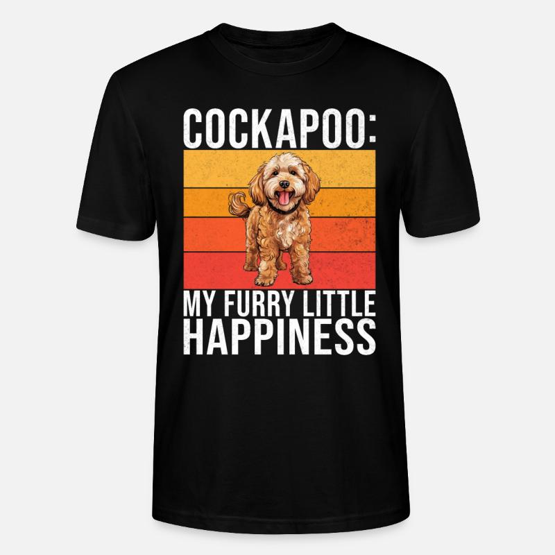 Cockapoo Gifts - Stanley/Stella Unisex Bio-T-Shirt CRAFTER - Schwarz