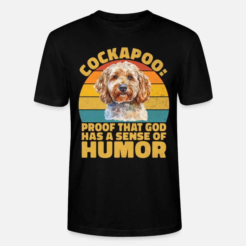 Cockapoo Gifts - Stanley/Stella Unisex Bio-T-Shirt CRAFTER - Schwarz