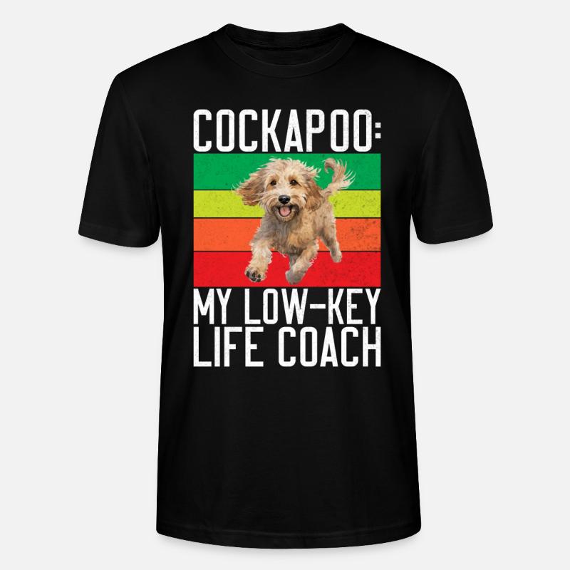 Cockapoo Gifts - Stanley/Stella Unisex Bio-T-Shirt CRAFTER - Schwarz