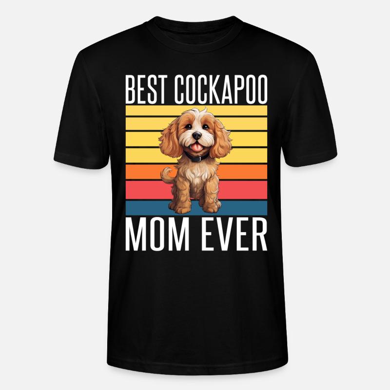 Cockapoo Gifts - Stanley/Stella Unisex Bio-T-Shirt CRAFTER - Schwarz