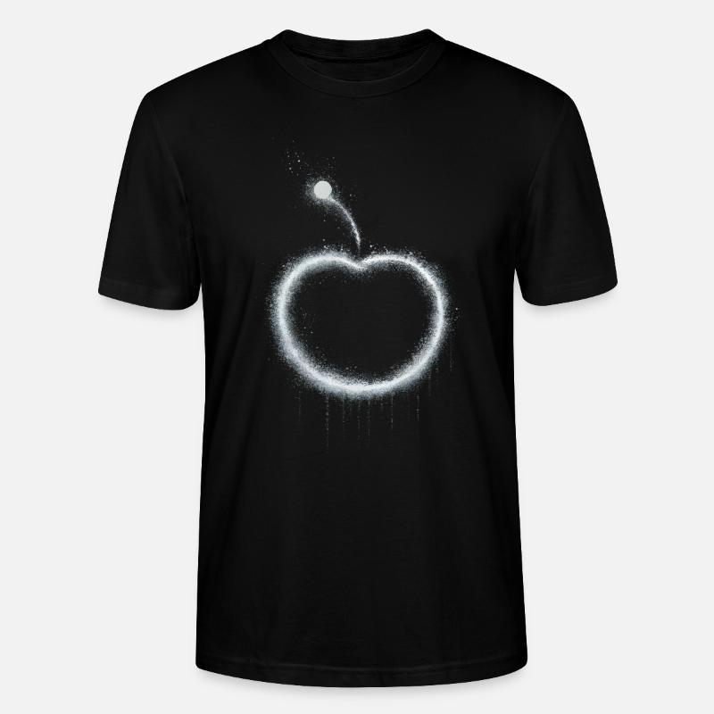 Apfel - Stanley/Stella Unisex Bio-T-Shirt CRAFTER - Schwarz