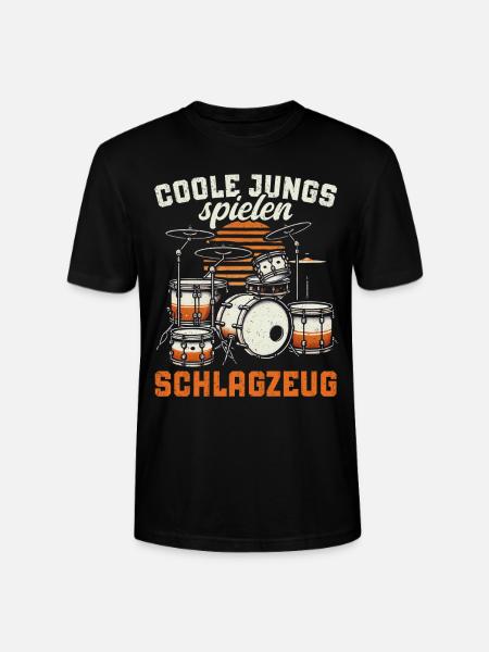 Drummer Drummer Percussion Musicians - Stanley/Stella CRAFTER Unisex Organic T-Shirt - black