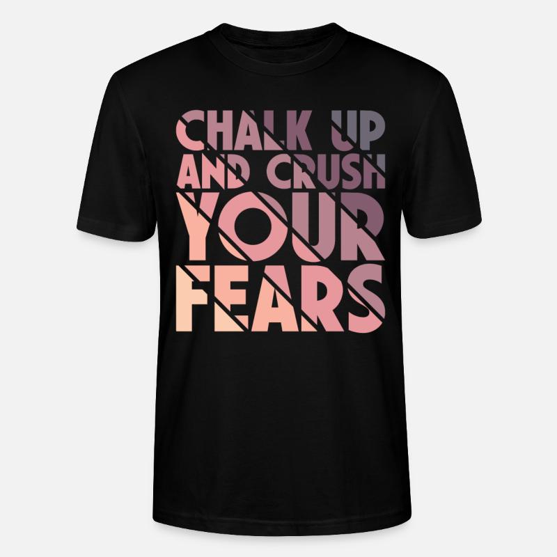 Bloc Chalk Up Boulderer - T-shirt bio CRAFTER Stanley Stella Unisexe - noir