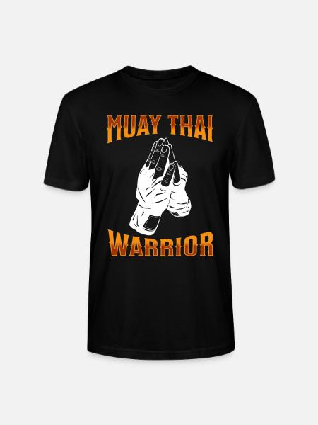 Muay Thai Boksning Muay Thai - Stanley Stella CRAFTER unisex økologisk-T-shirt - sort